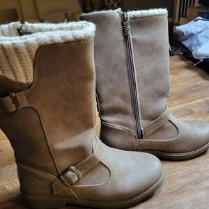 TOTES Maggie Stone Women's Winter Boots in Tan